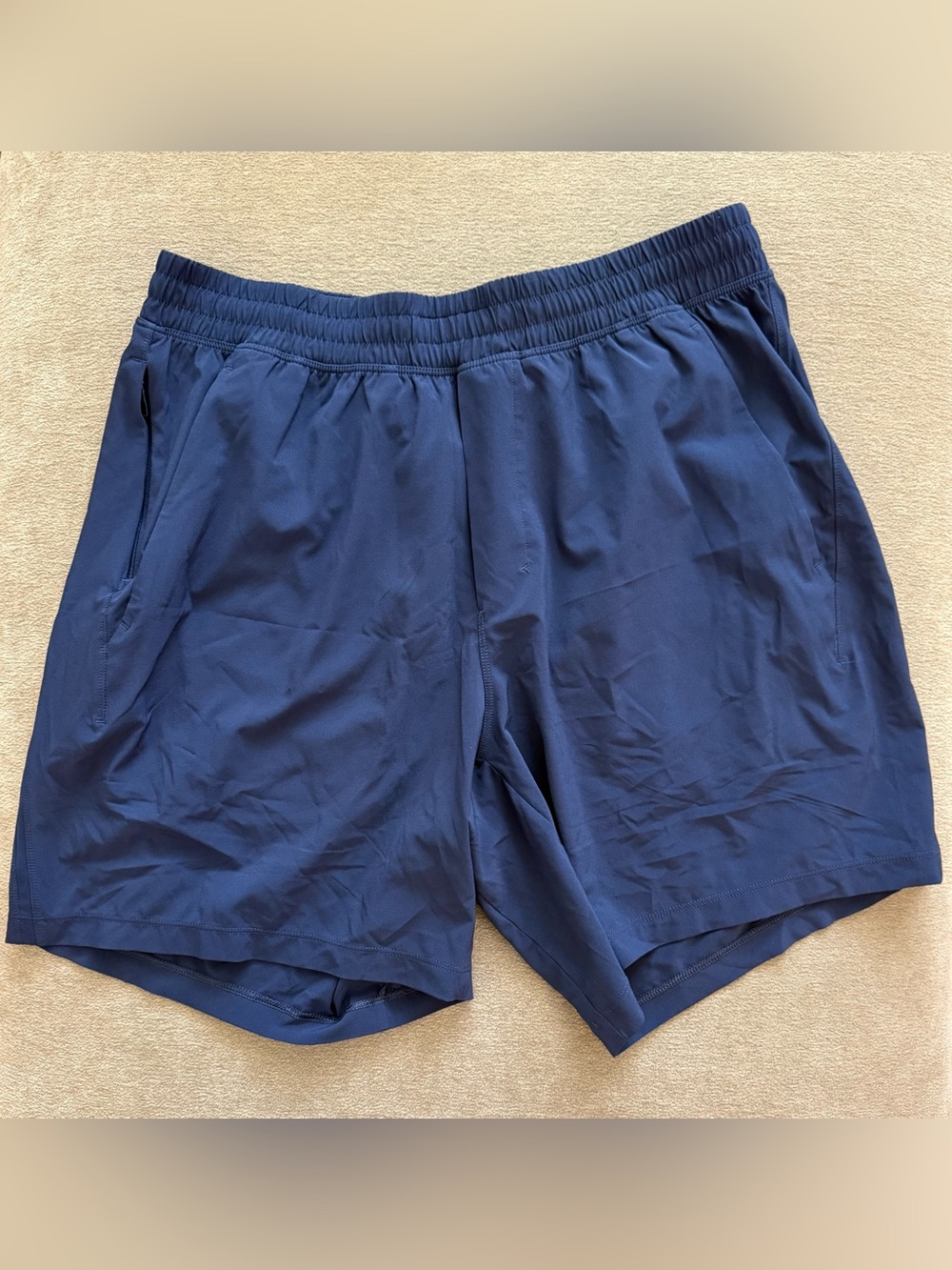 lululemon athletica Men's Navy Athletic Shorts